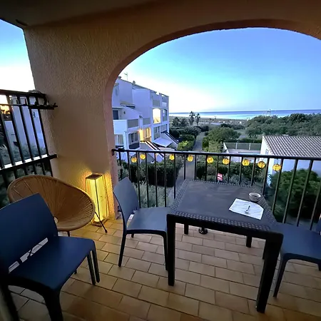 Le Panorama Du Tropique Cyprien - Saint-cyprien-plage - Perpignan 66 Vue - Front De Apartmán Saint-Cyprien (Pyrenees-Orientales)
