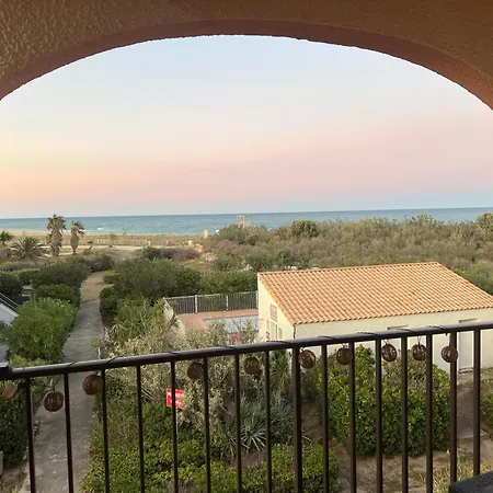 Le Panorama Du Tropique Cyprien - Saint-cyprien-plage - Perpignan 66 Vue - Front De Apartment Saint-Cyprien (Pyrenees-Orientales)
