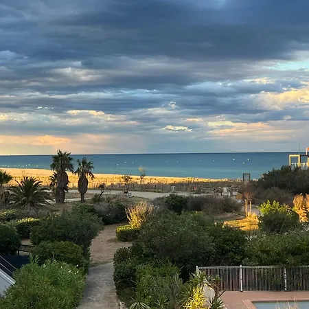 Apartment Le Panorama Du Tropique Cyprien - Saint-cyprien-plage - Perpignan 66 Vue - Front De *