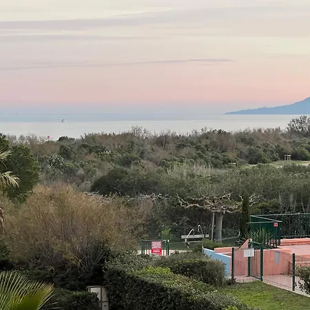 Le Panorama Du Tropique Cyprien - Saint-cyprien-plage - Perpignan 66 Vue - Front De Apartamento
